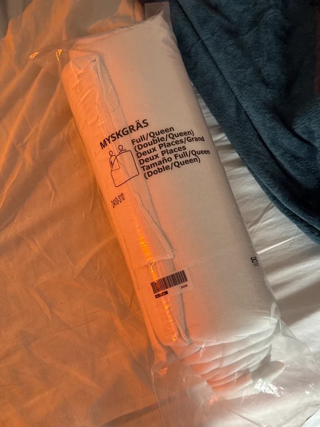 IKEA MYSKGRÄS Duvet - Full/Queen (New) image indicator(2)