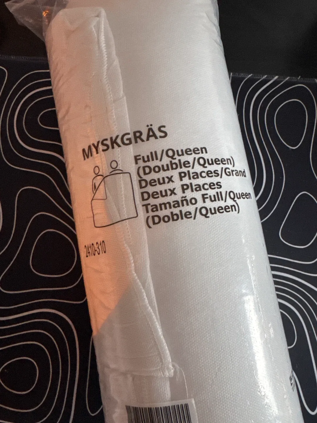 IKEA MYSKGRÄS Duvet - Full/Queen (New)