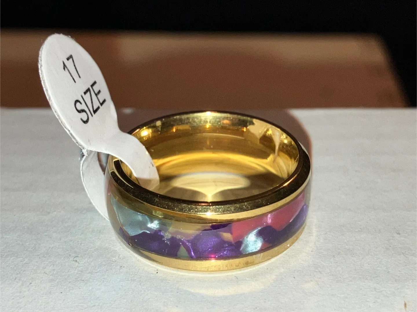 Gold Ring, Size 17