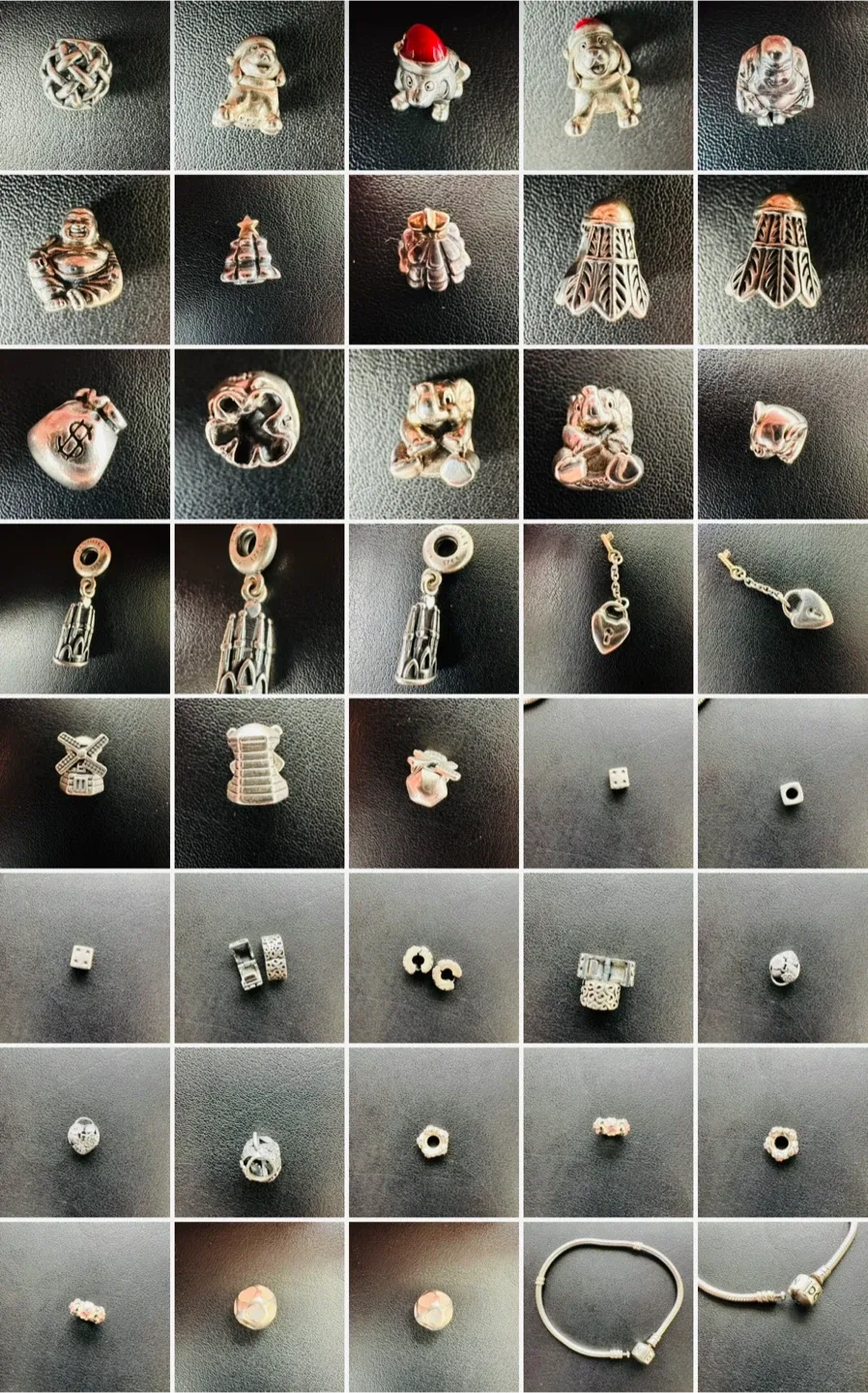 Pandora Bracelet with Assorted Charms $50 thumbnail