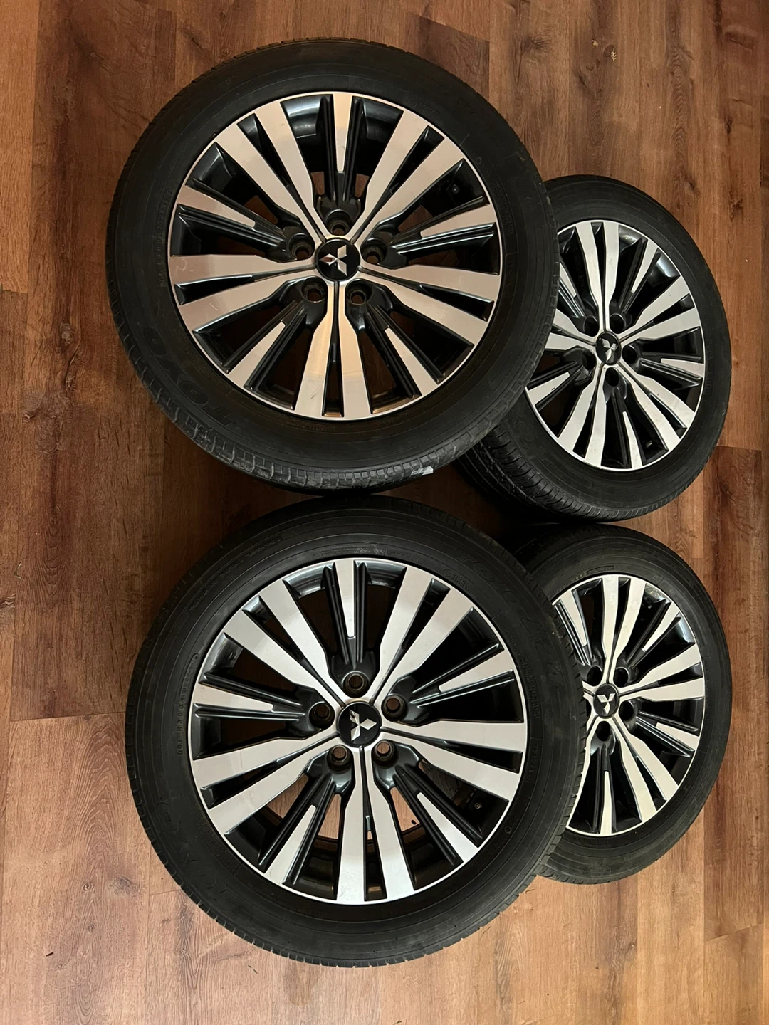Mitsubishi Rims & Tires - Set of 4