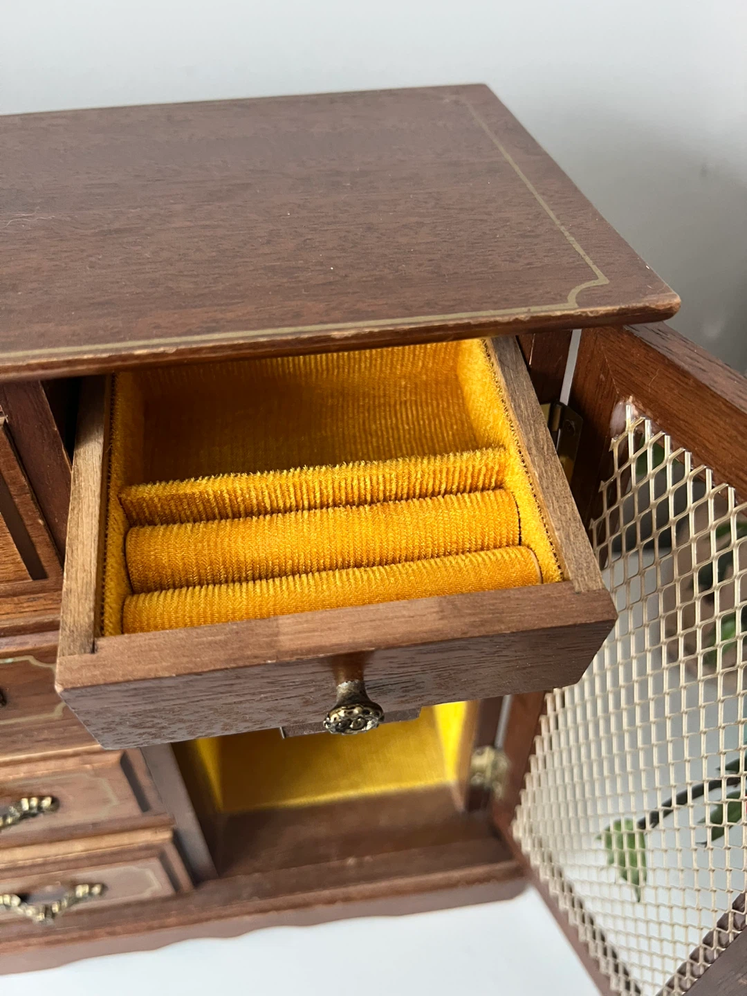 Vintage Wooden Jewelry Box🥕 - photo 2