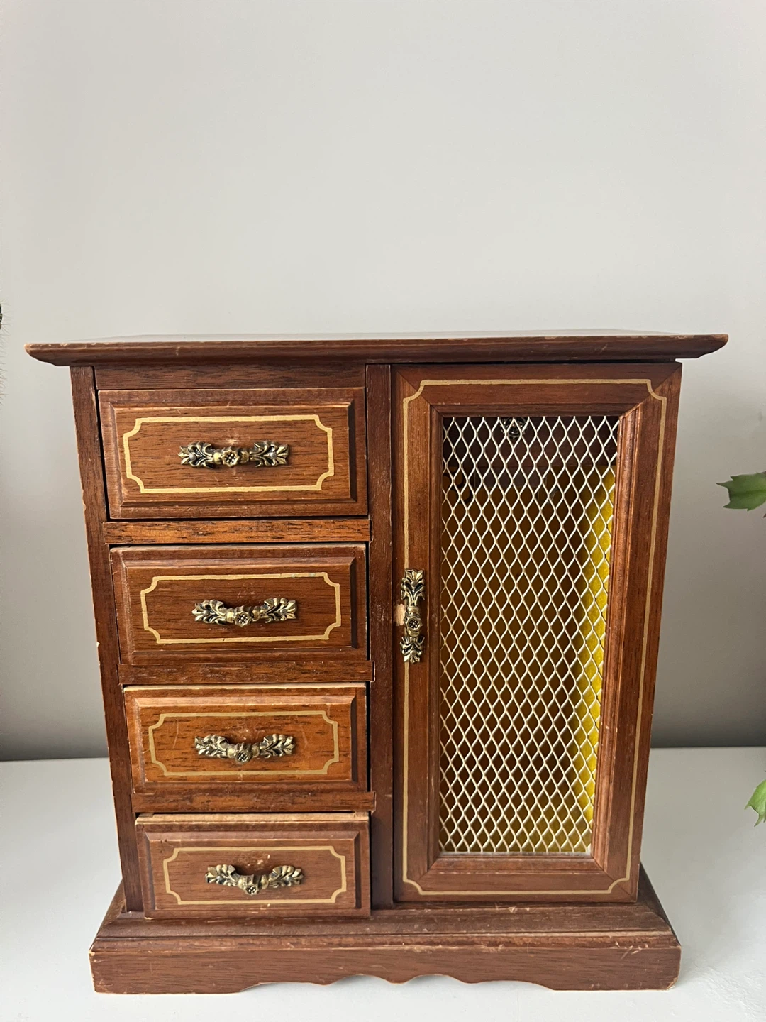 Vintage Wooden Jewelry Box🥕 - photo 5