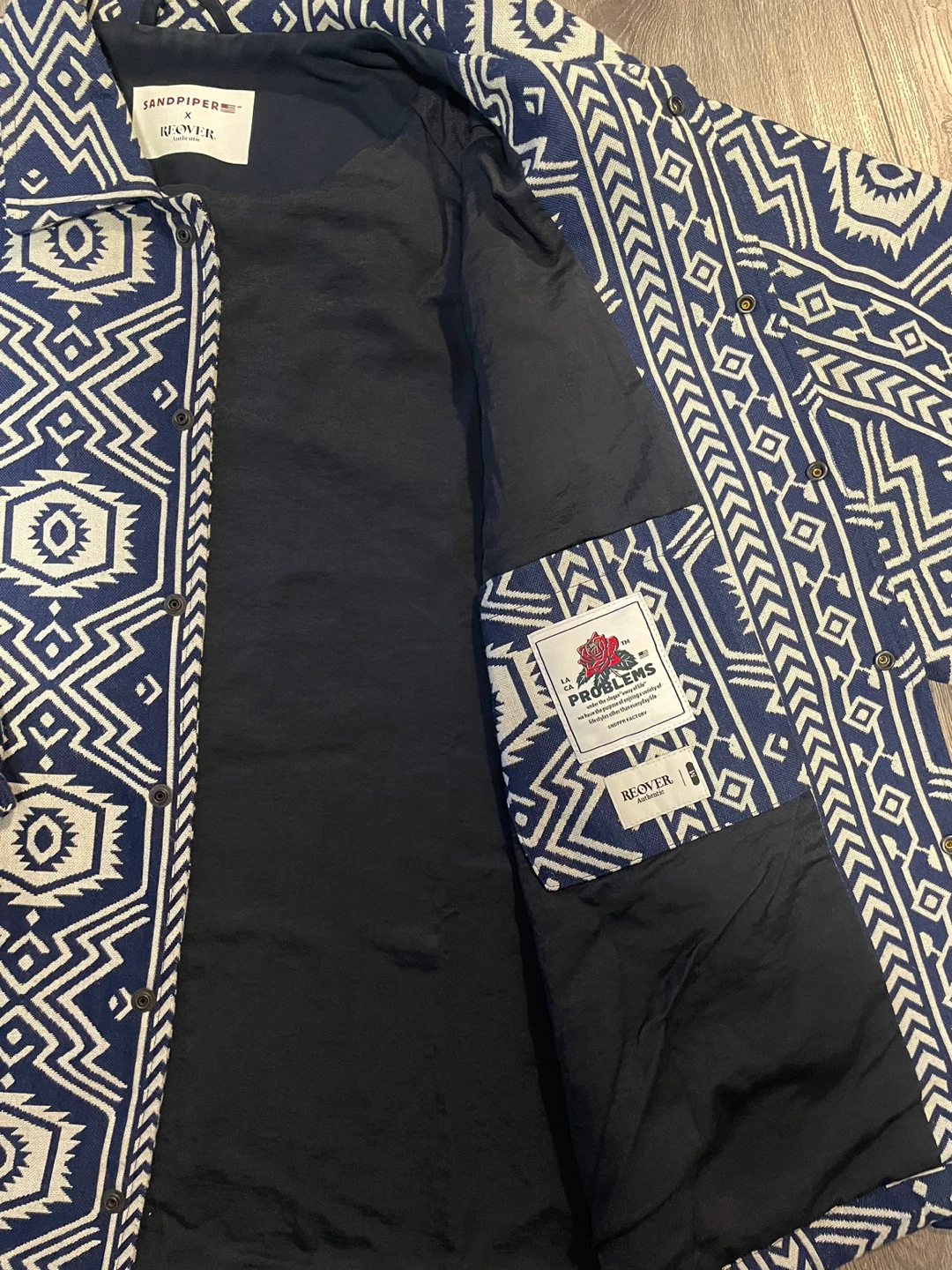 sandpiper X reover  jacquard coach jacket - photo 3