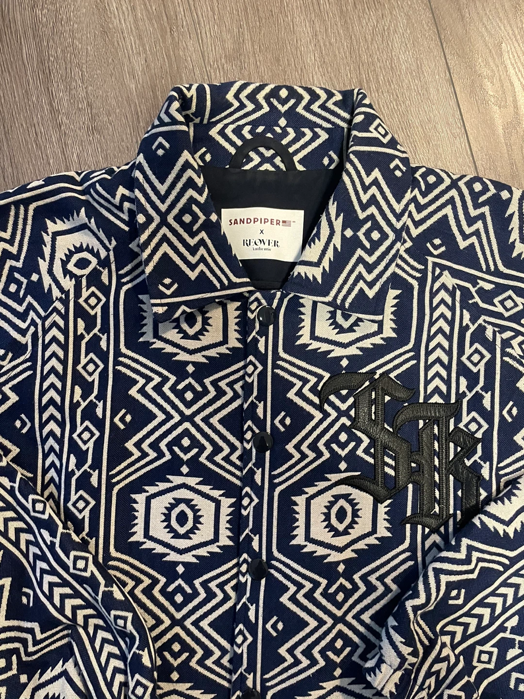 sandpiper X reover  jacquard coach jacket - photo 2