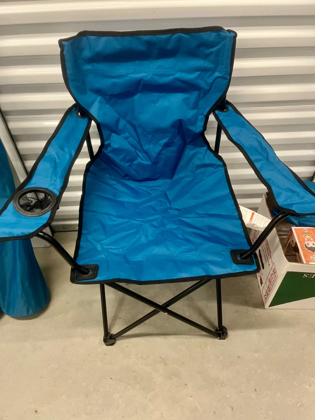 Ozark Trail Deluxe Camping Chair - Blue thumbnail