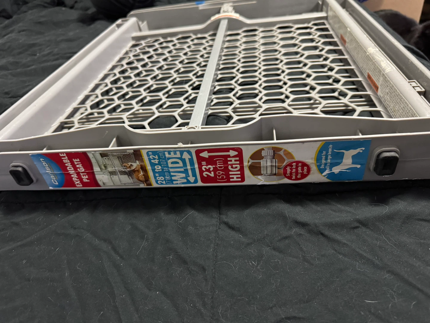 Carlson Expandable Pet Gate, 28-42" Wide - photo 2