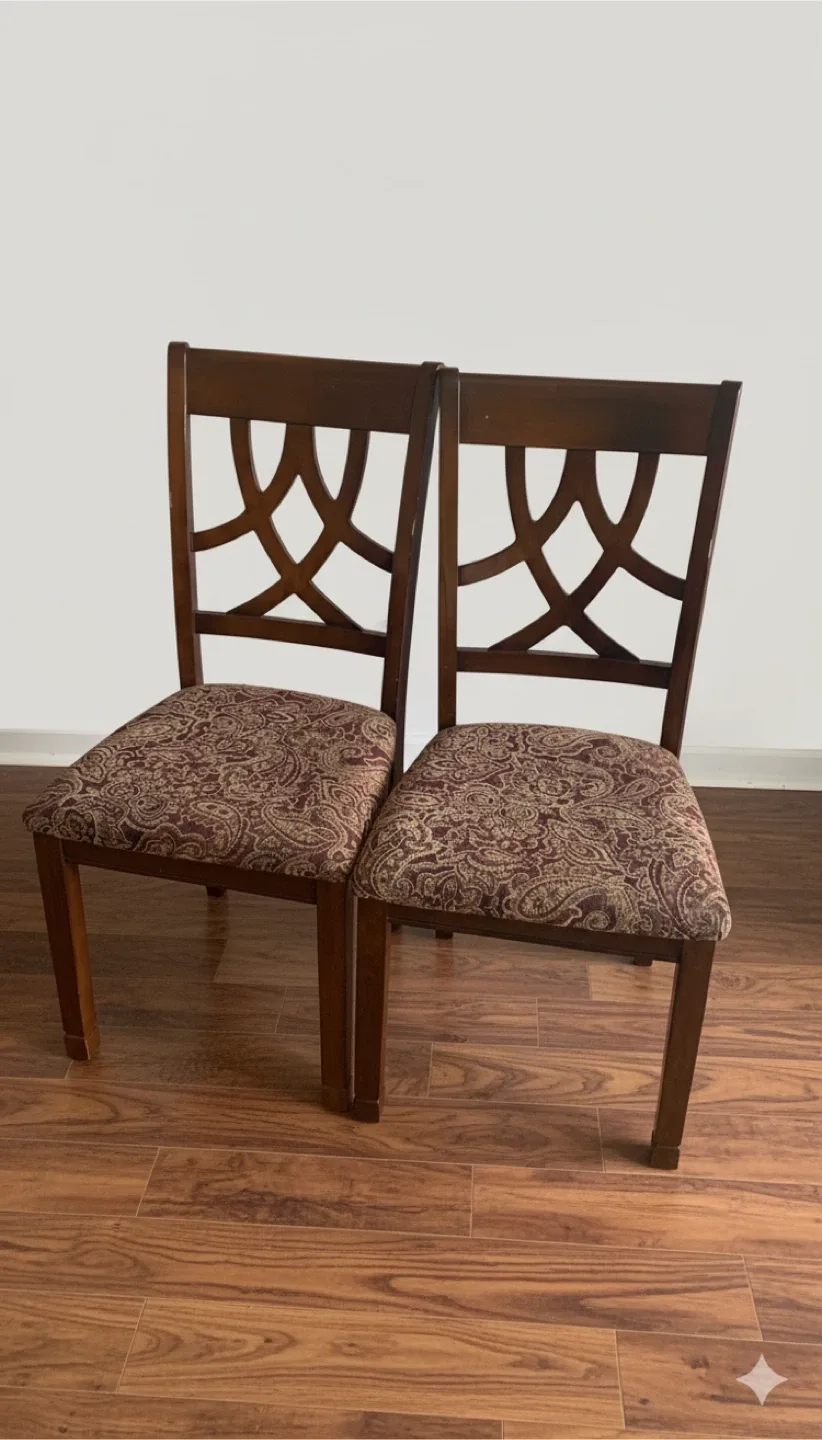 Set of Two Dining Chairs