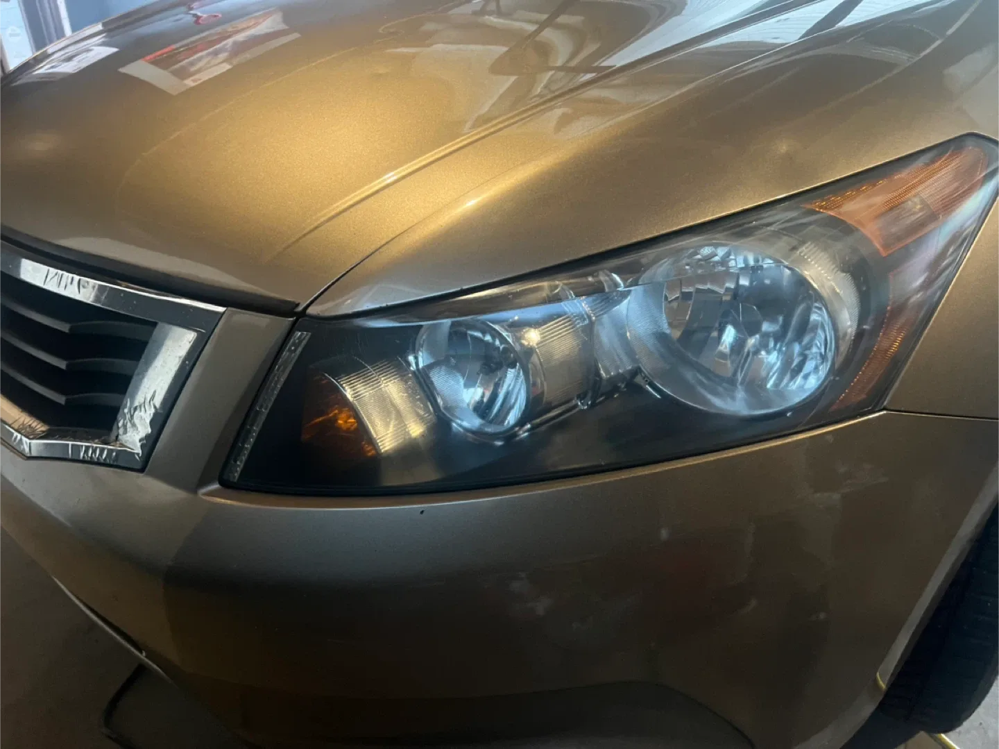 Headlight restoration image indicator(4)