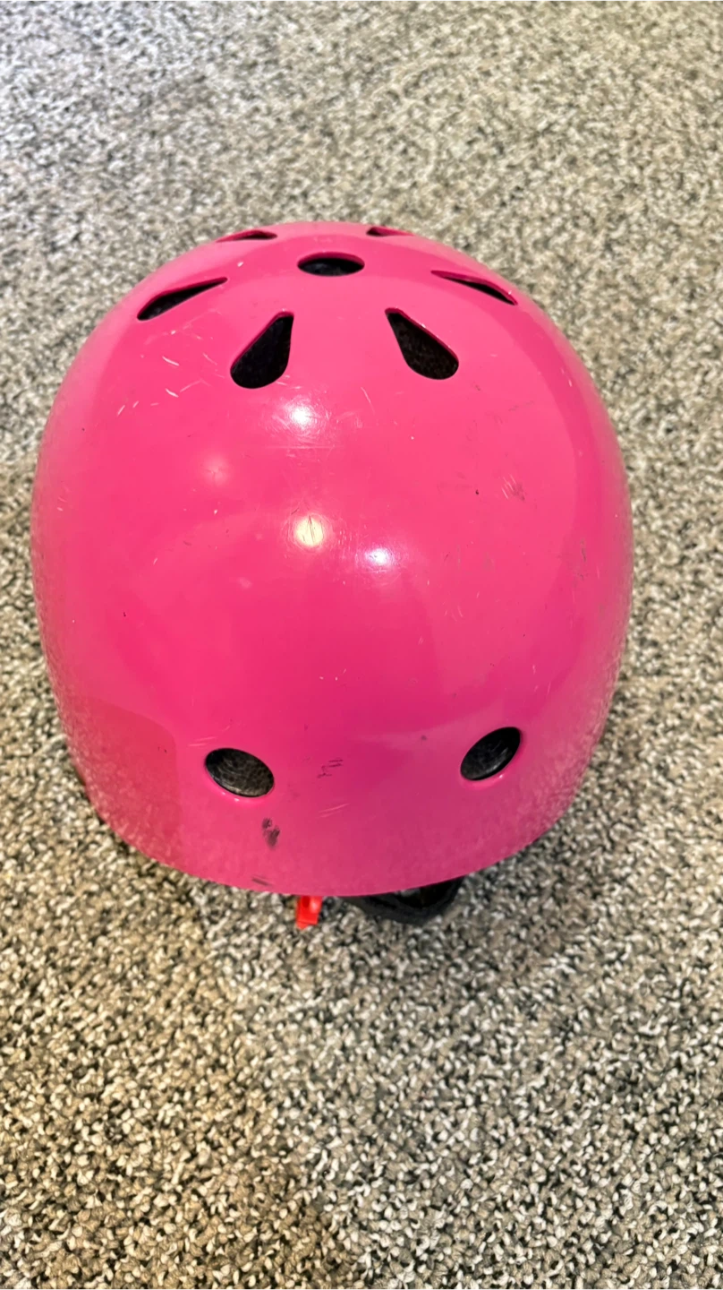 Pink Kids Helmet