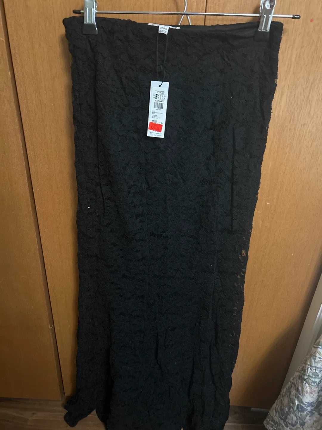 Garage Black Lace Skirt - Size XS