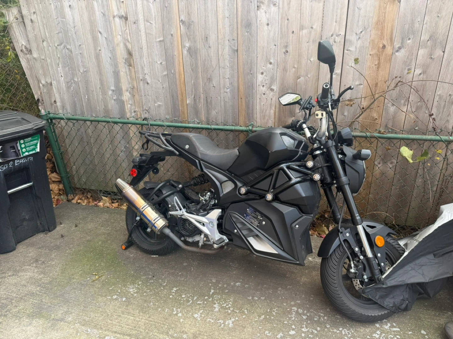 Black Motorcycle
