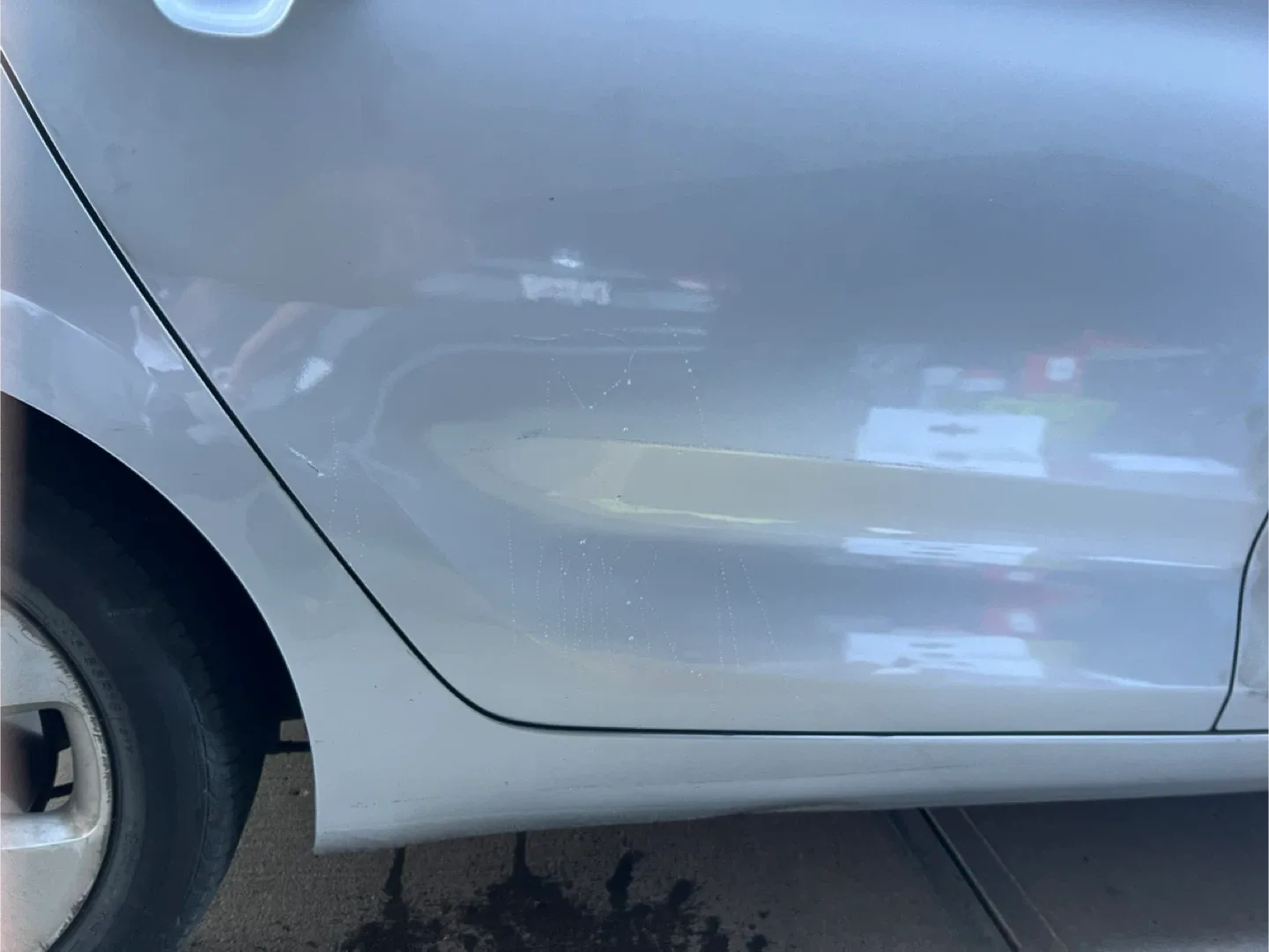 Scratch removal image indicator(5)