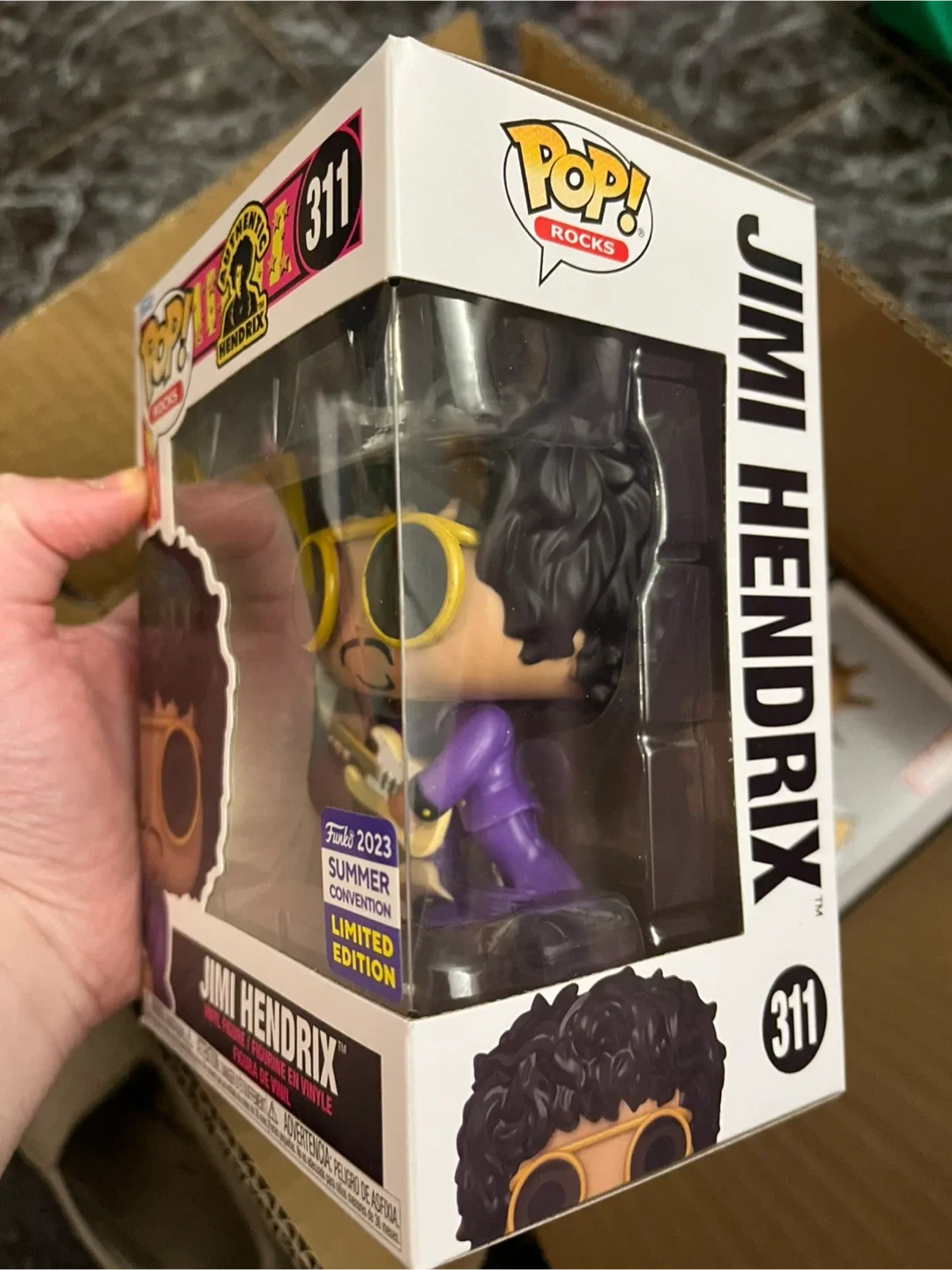 Funko Pop! Rocks Jimi Hendrix #311 image indicator(3)