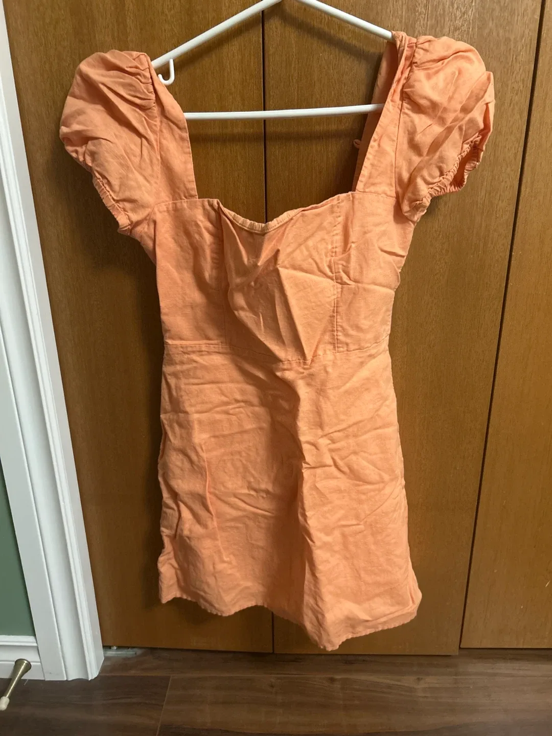 Peach Mini Dress