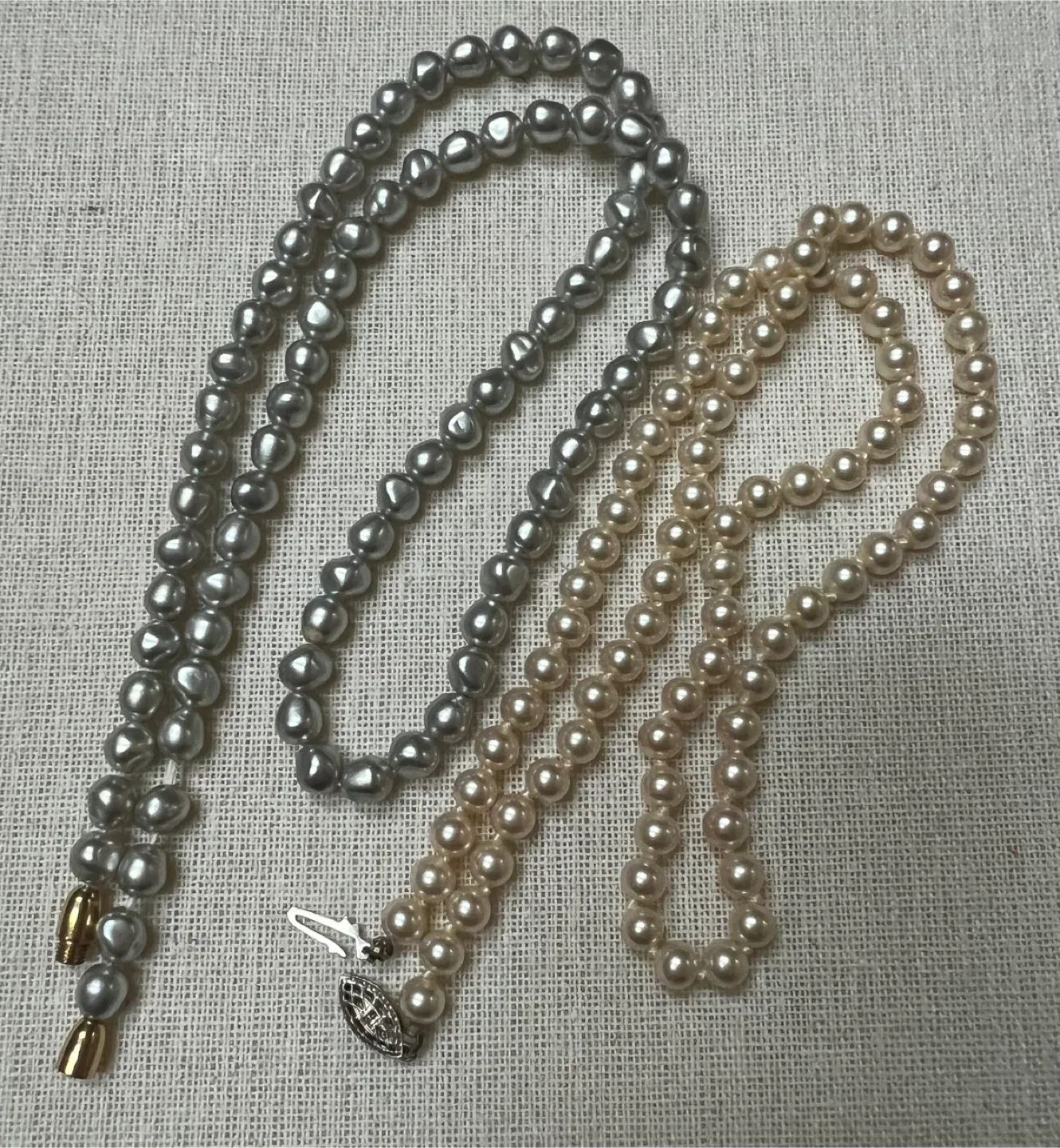 Vintage Faux Pearl Necklaces