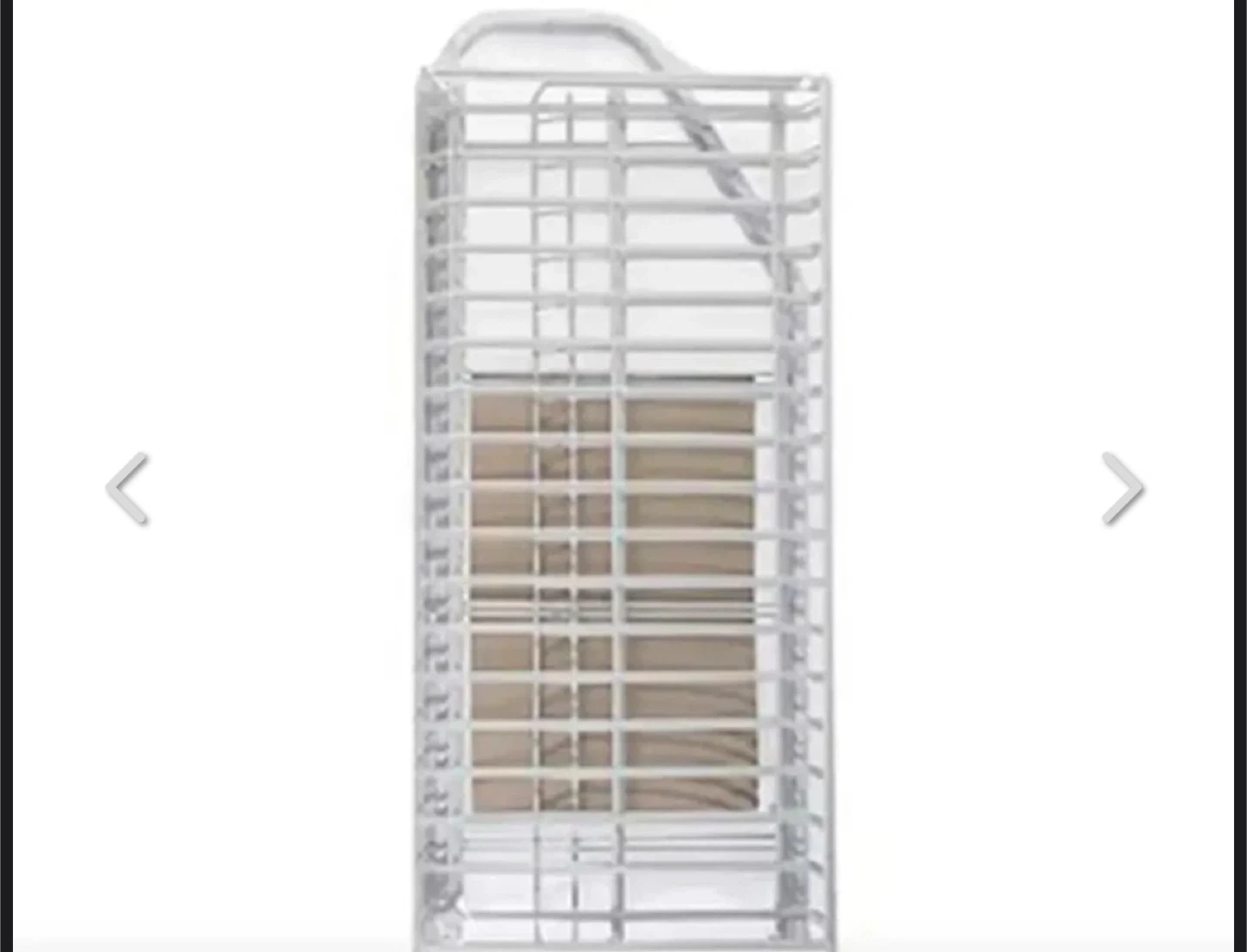 Mainstays 4-Tier Shoe Rack - White - photo 3
