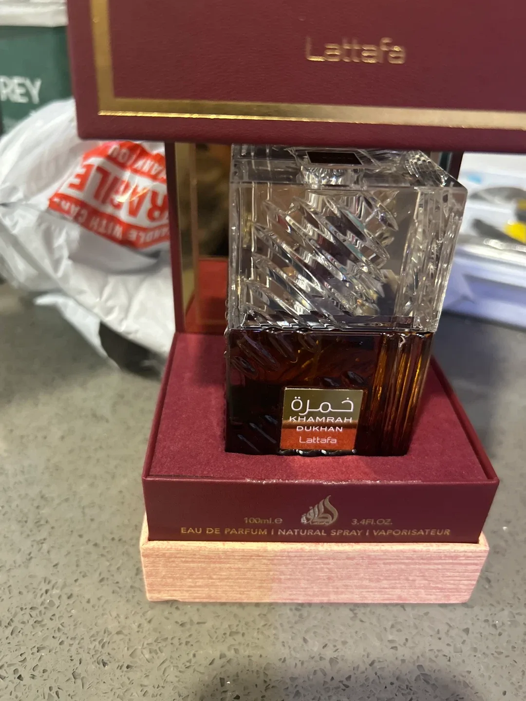 Lattafa Khamrah Dukhan 100ml Perfume image indicator(2)