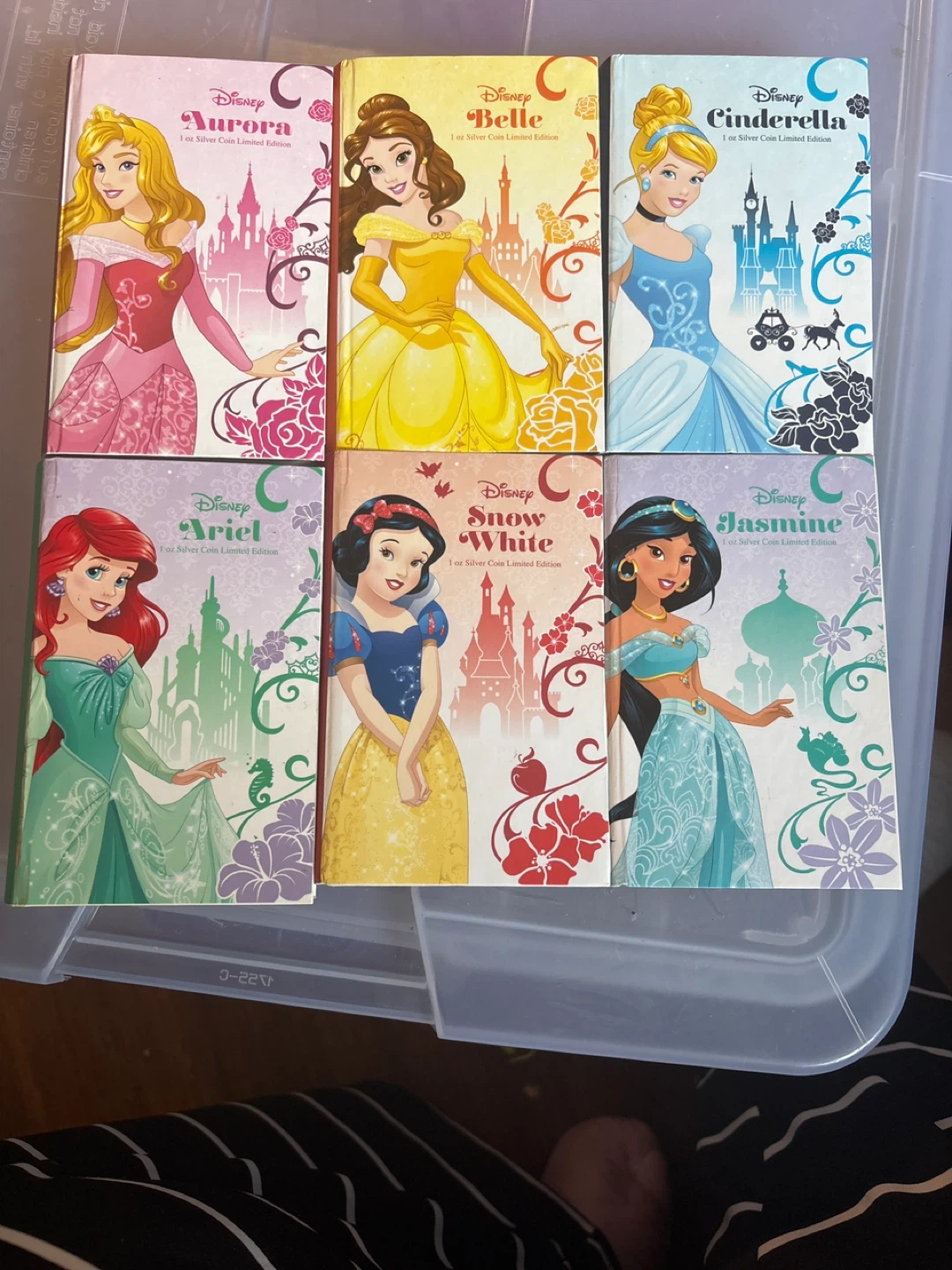 Disney Princess 1 oz Silver Coin Limited Edition Set