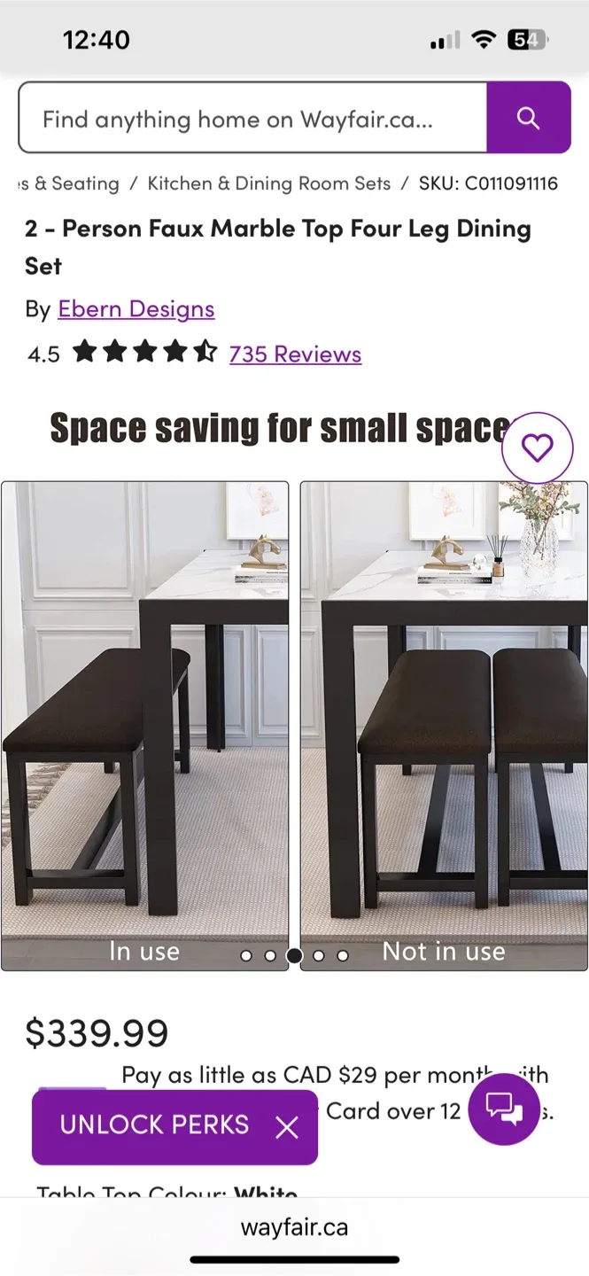 Dining Table with Bench Seating 🥕 image indicator(5)