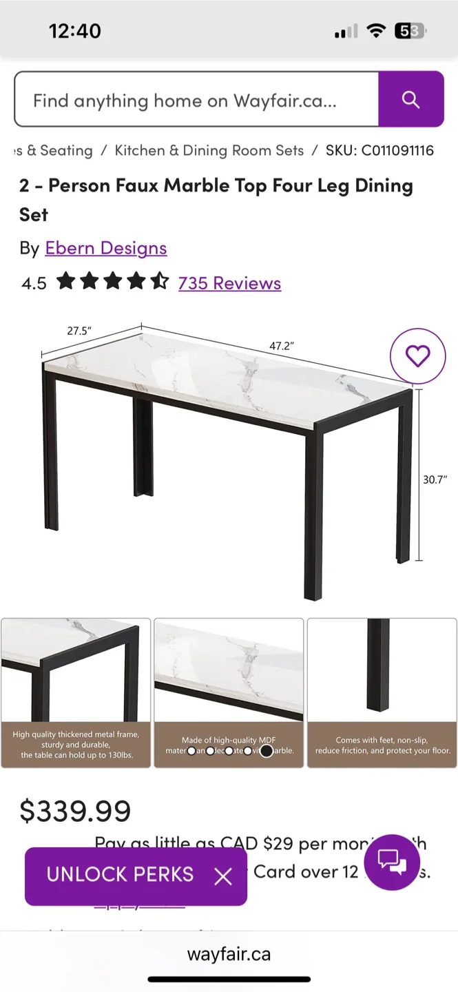 Dining Table with Bench Seating 🥕 image indicator(6)