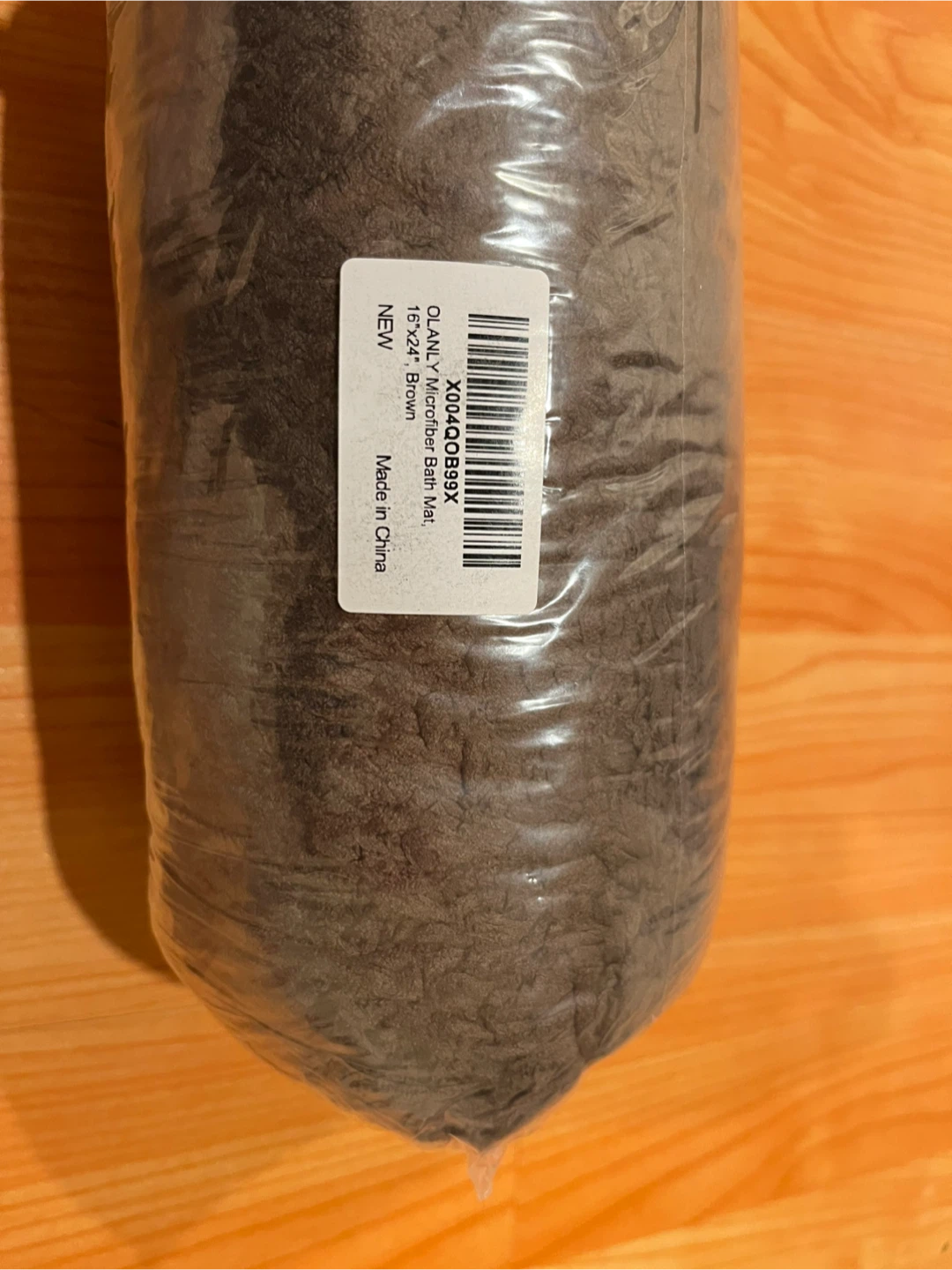 New OLANLY Microfiber Bath Mat - 16x24 Brown - photo 4