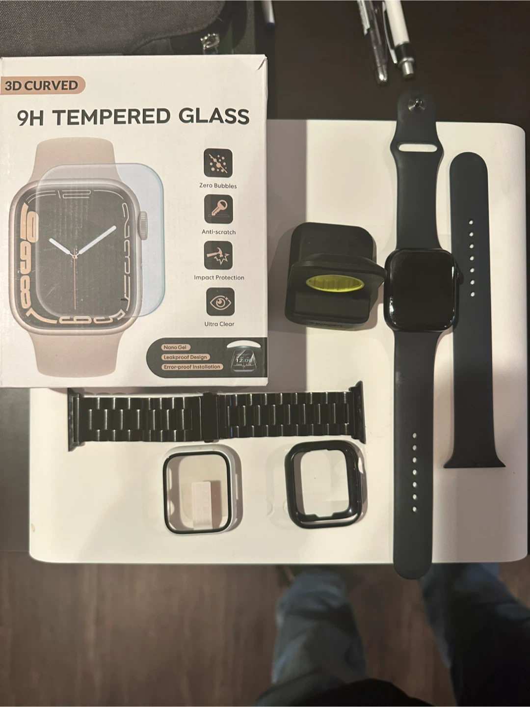 Apple Watch with Bands and Screen Protector - photo 2