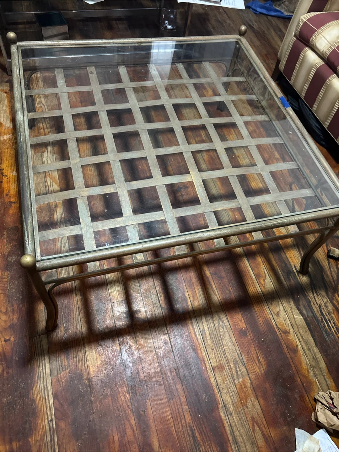 Glass Top Coffee Table - photo 3