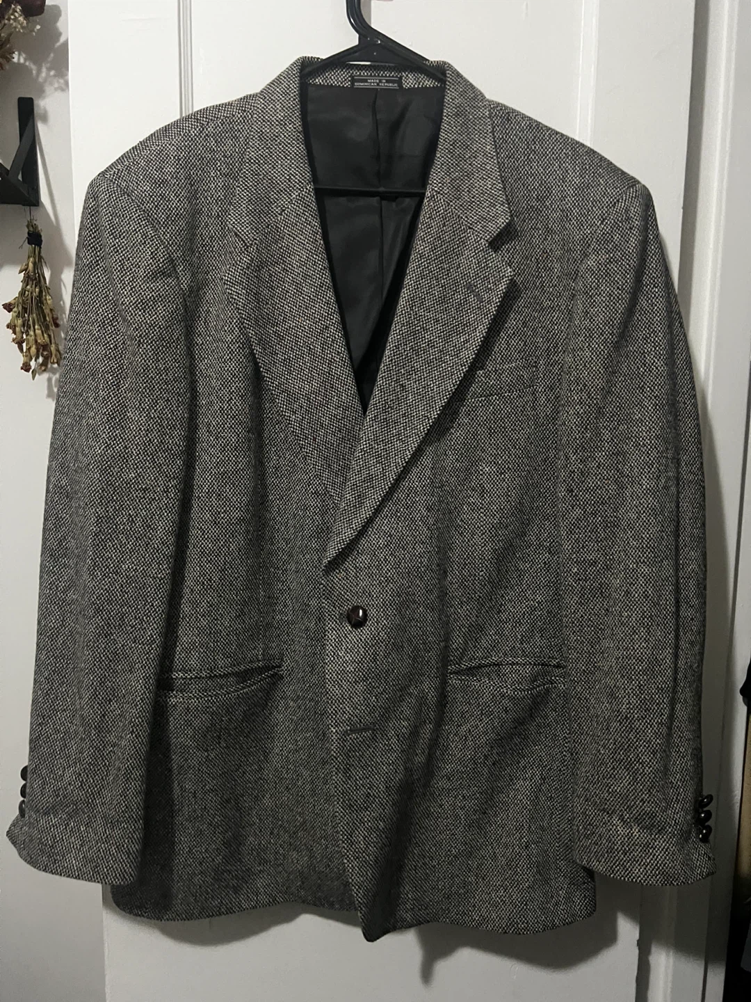 Stanley Blacker Tweed Blazer