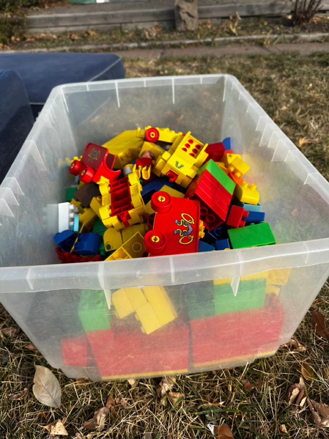 LEGO DUPLO Blocks in Container - photo 2