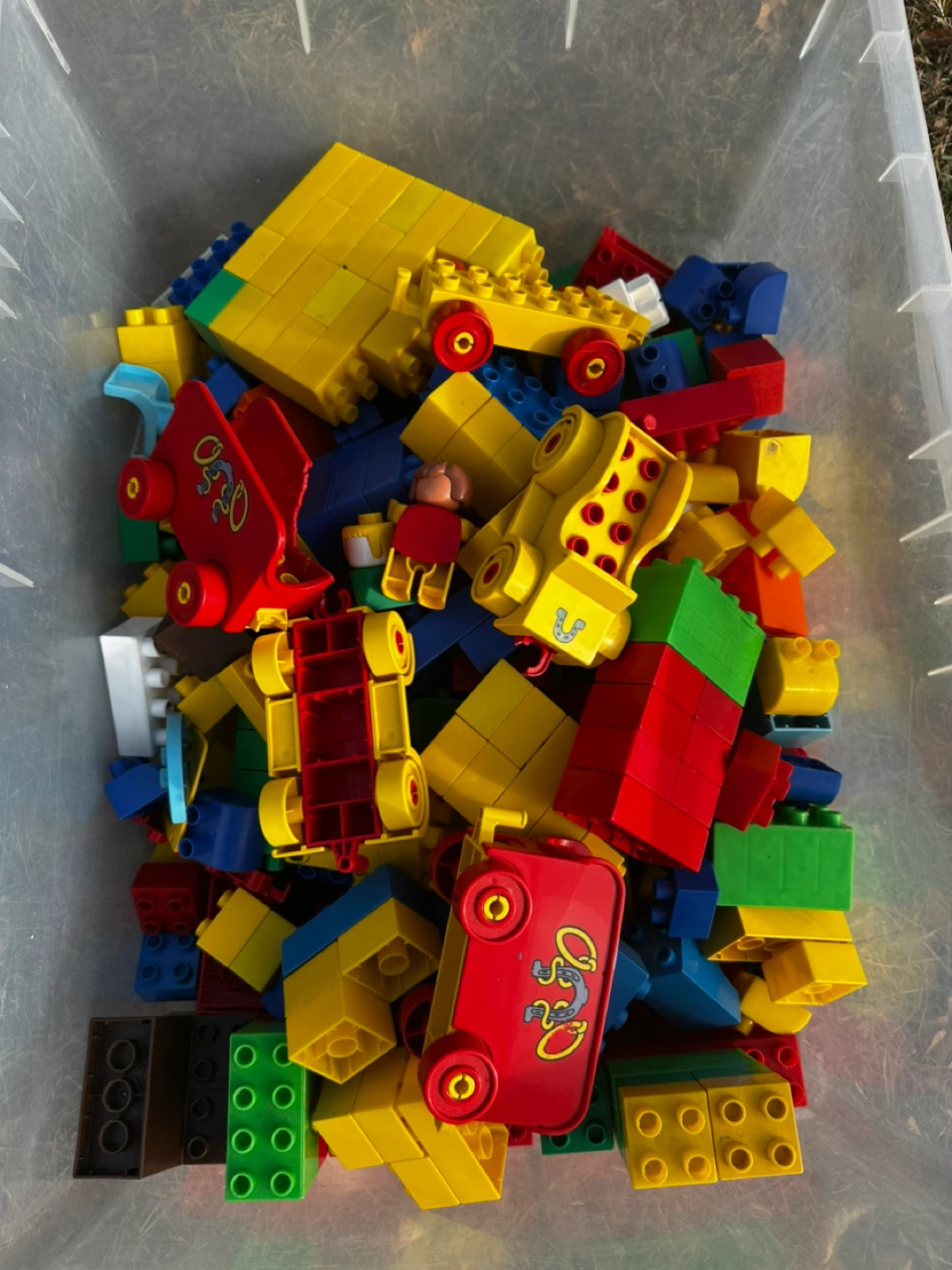 LEGO DUPLO Blocks in Container - photo 3
