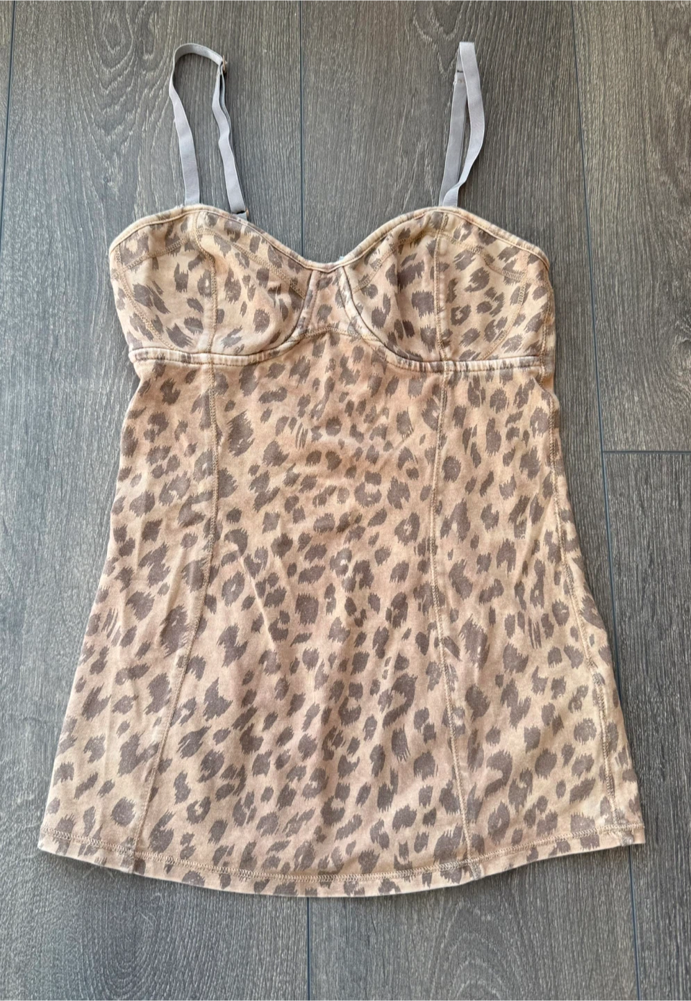 Talula XS Leopard Print Tank Top