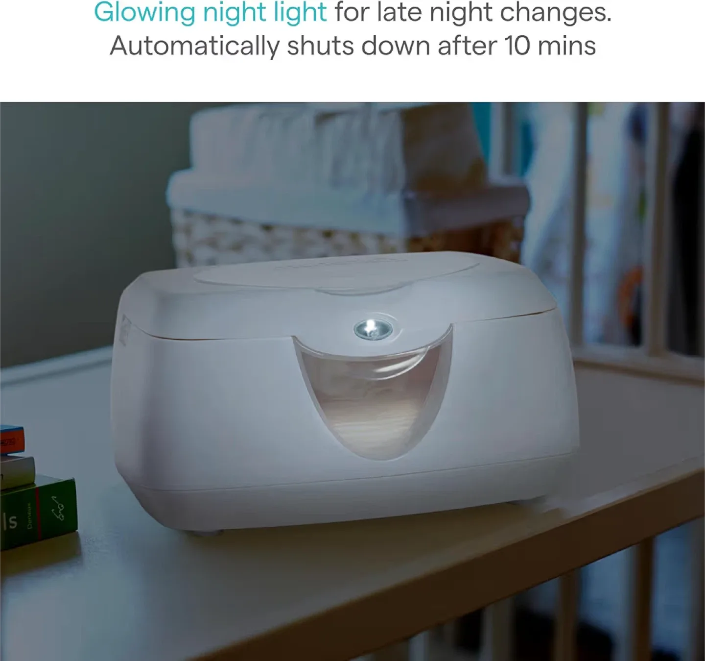 Munchkin Warm Glow Wipe Warmer - Like New! image indicator(4)