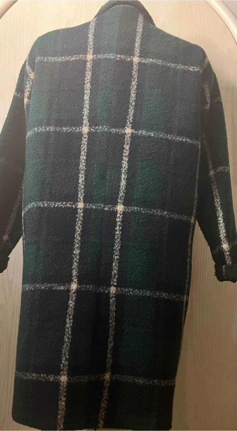 Classic Plaid Pattern Coat - photo 3