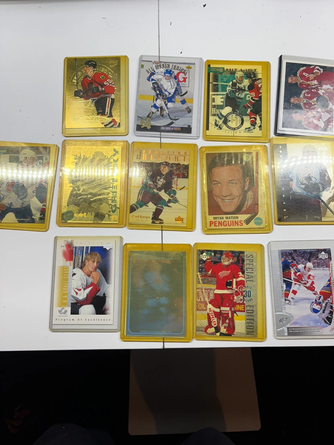 Mixed Hockey Trading Cards