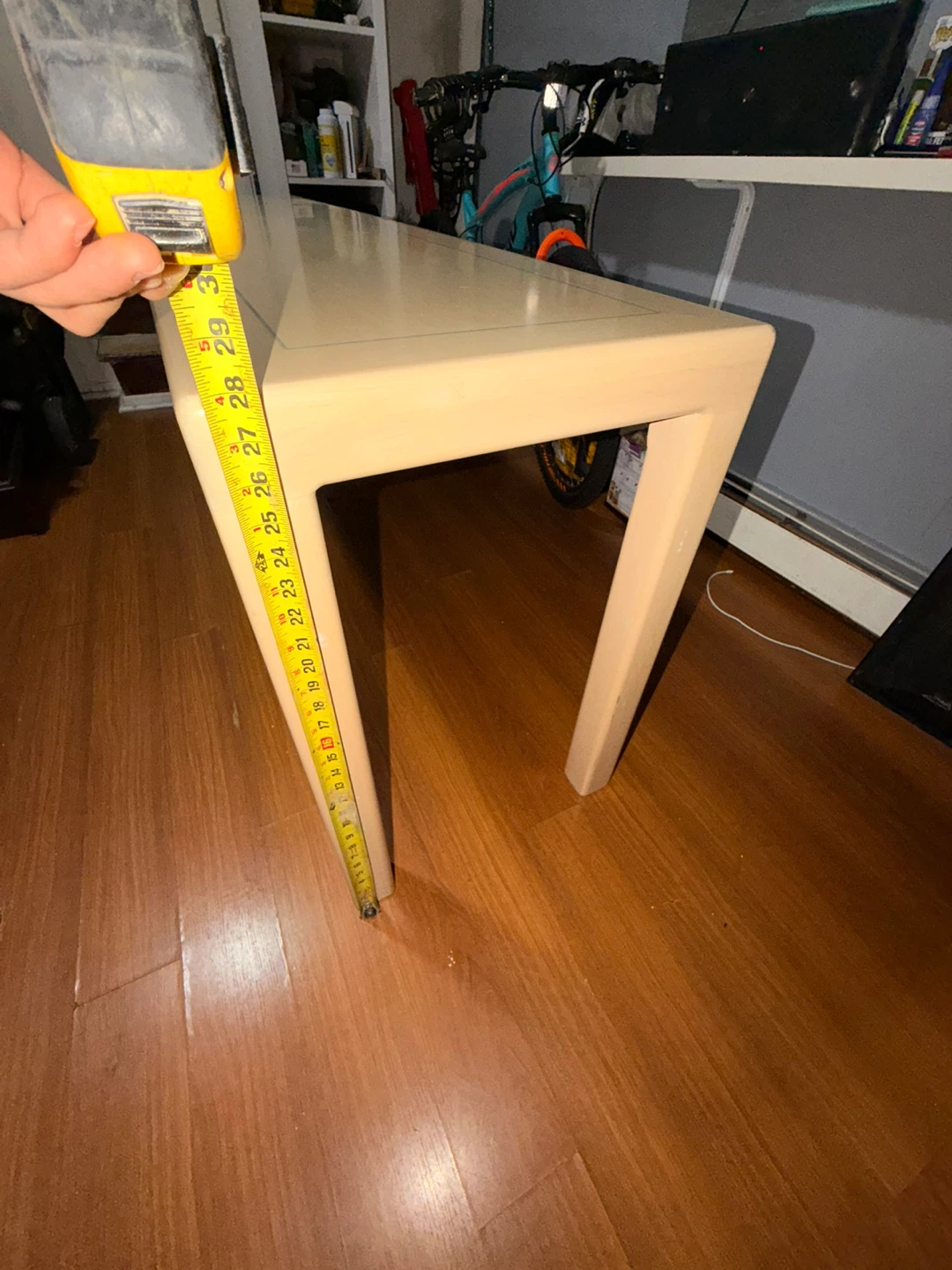 Beige Console Table - 69" Long - photo 4