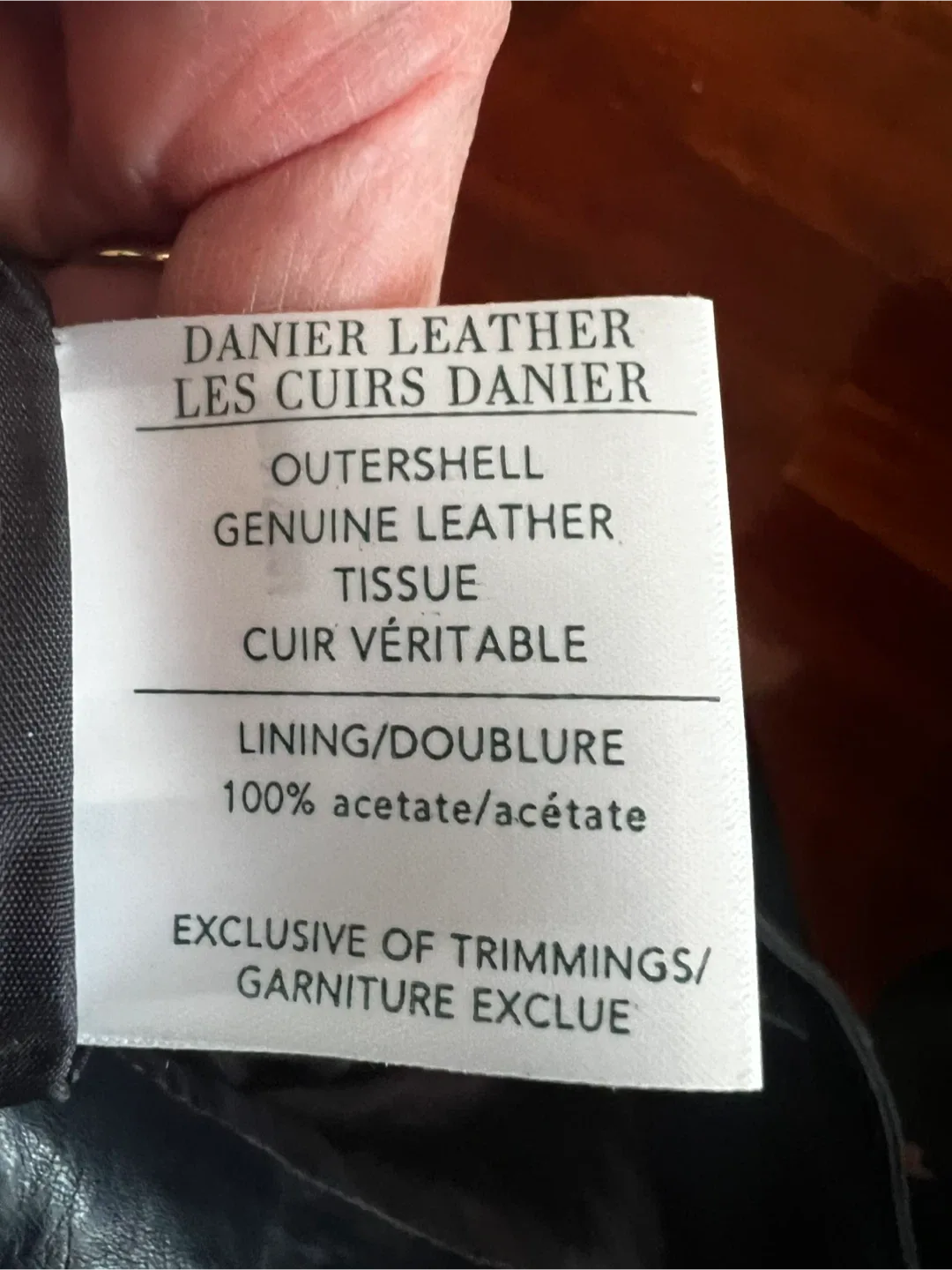 Danier Black Leather Pants - Size 14 image indicator(5)
