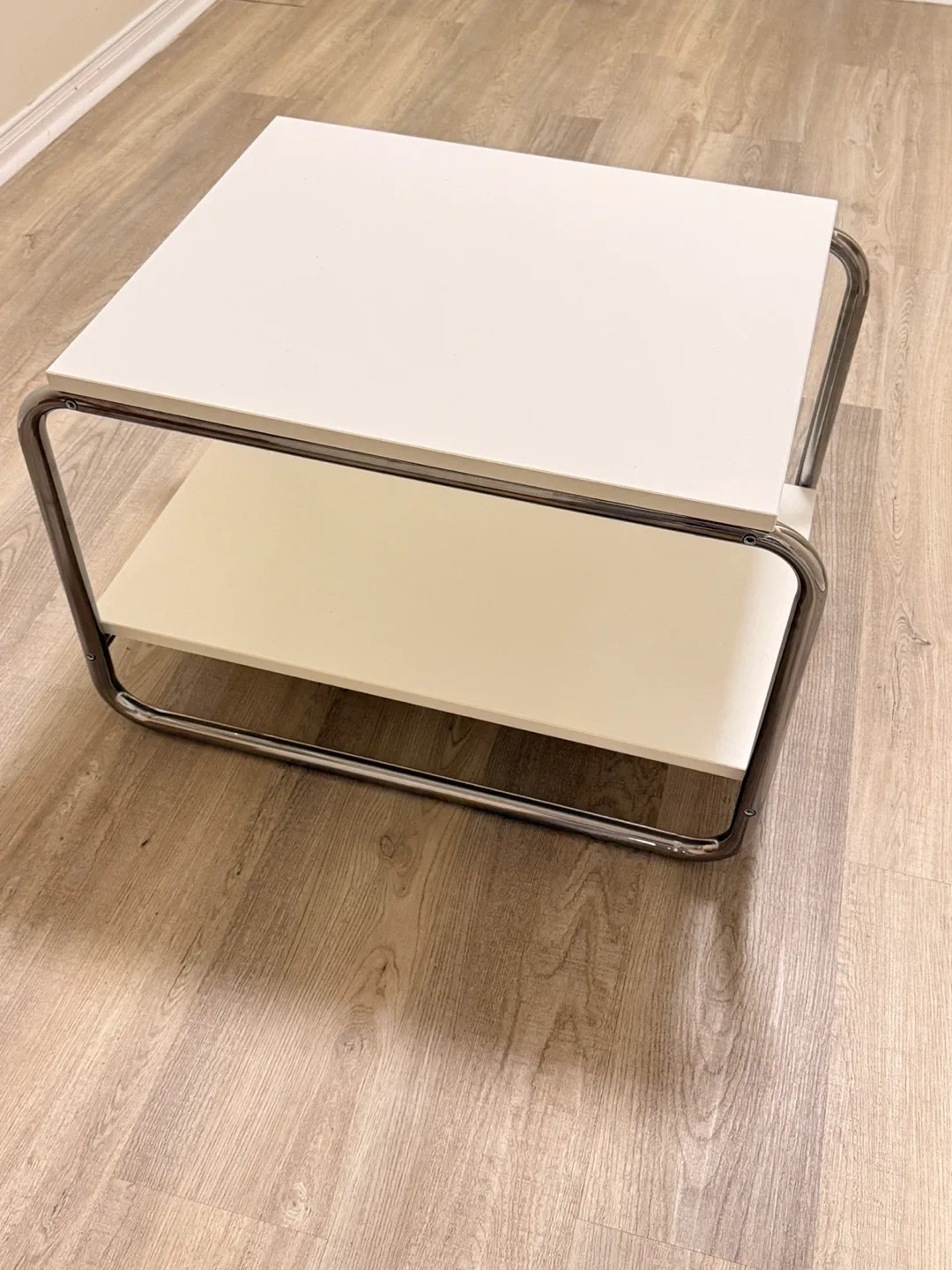 IKEA BAGGBODA Side Table - White image indicator(4)