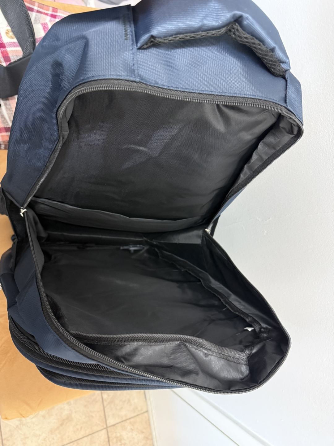 Large navy Blue Backpack
