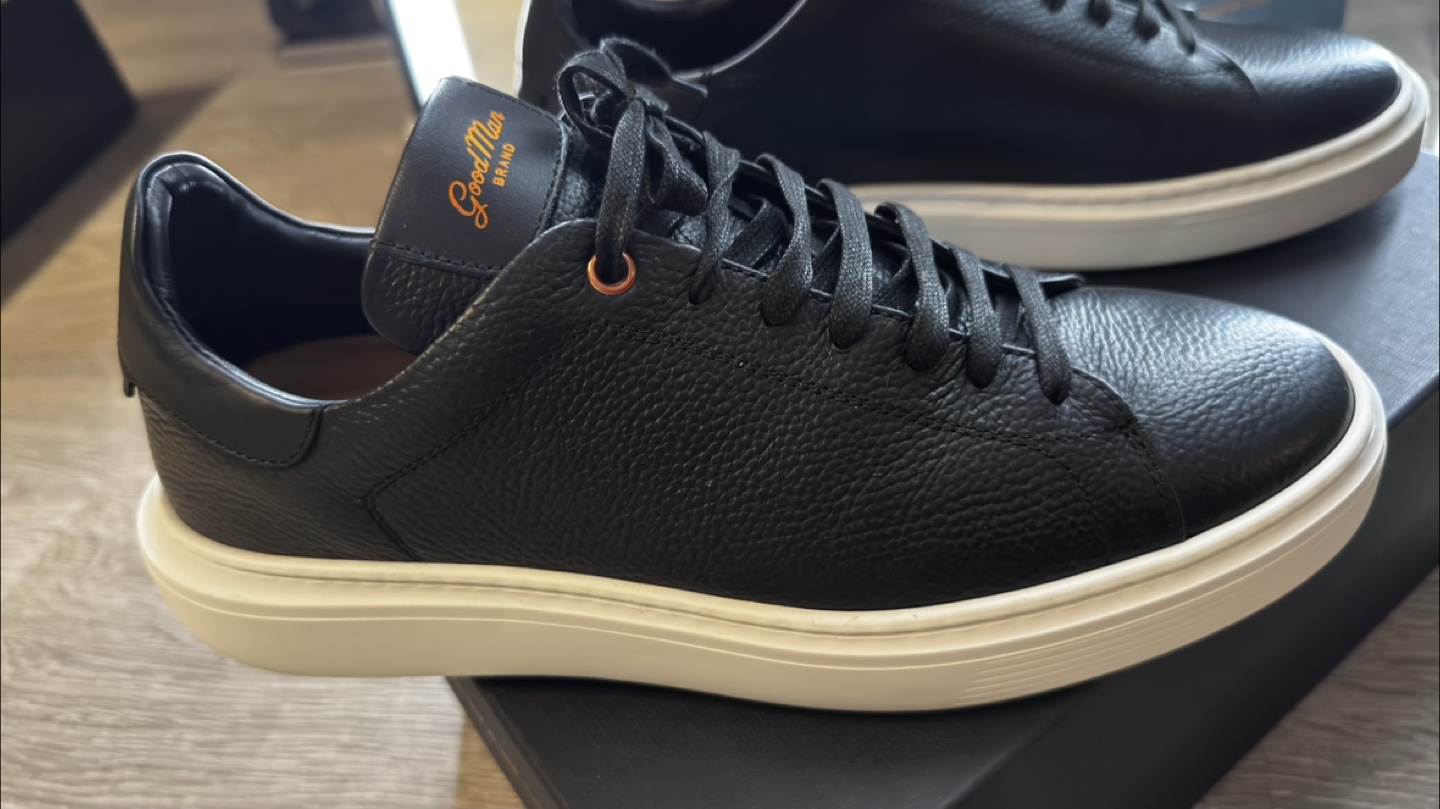 Good Man Brand Black Leather Sneakers - photo 4