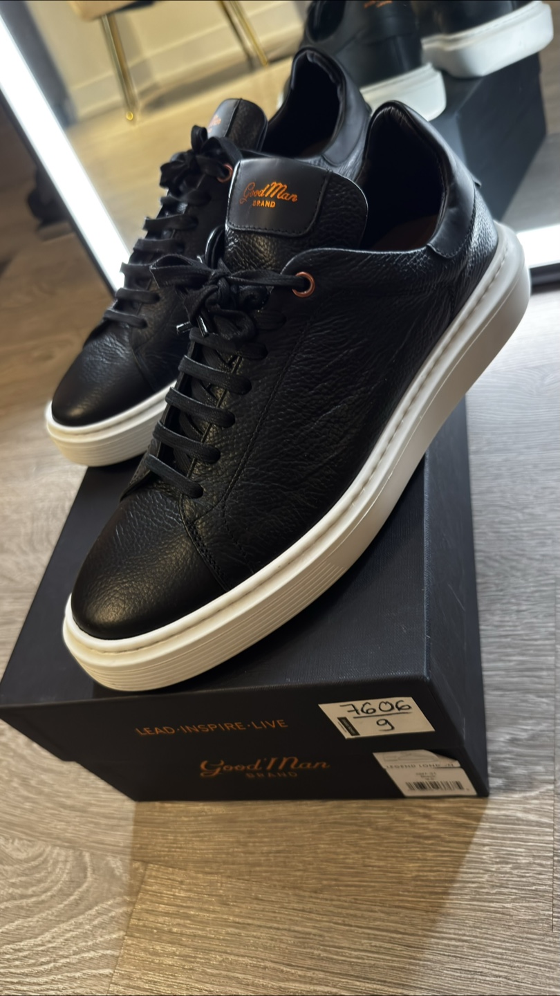 Good Man Brand Black Leather Sneakers - photo 2