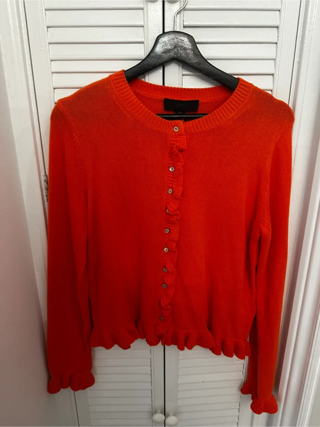 New Zara Orange Knit thumbnail