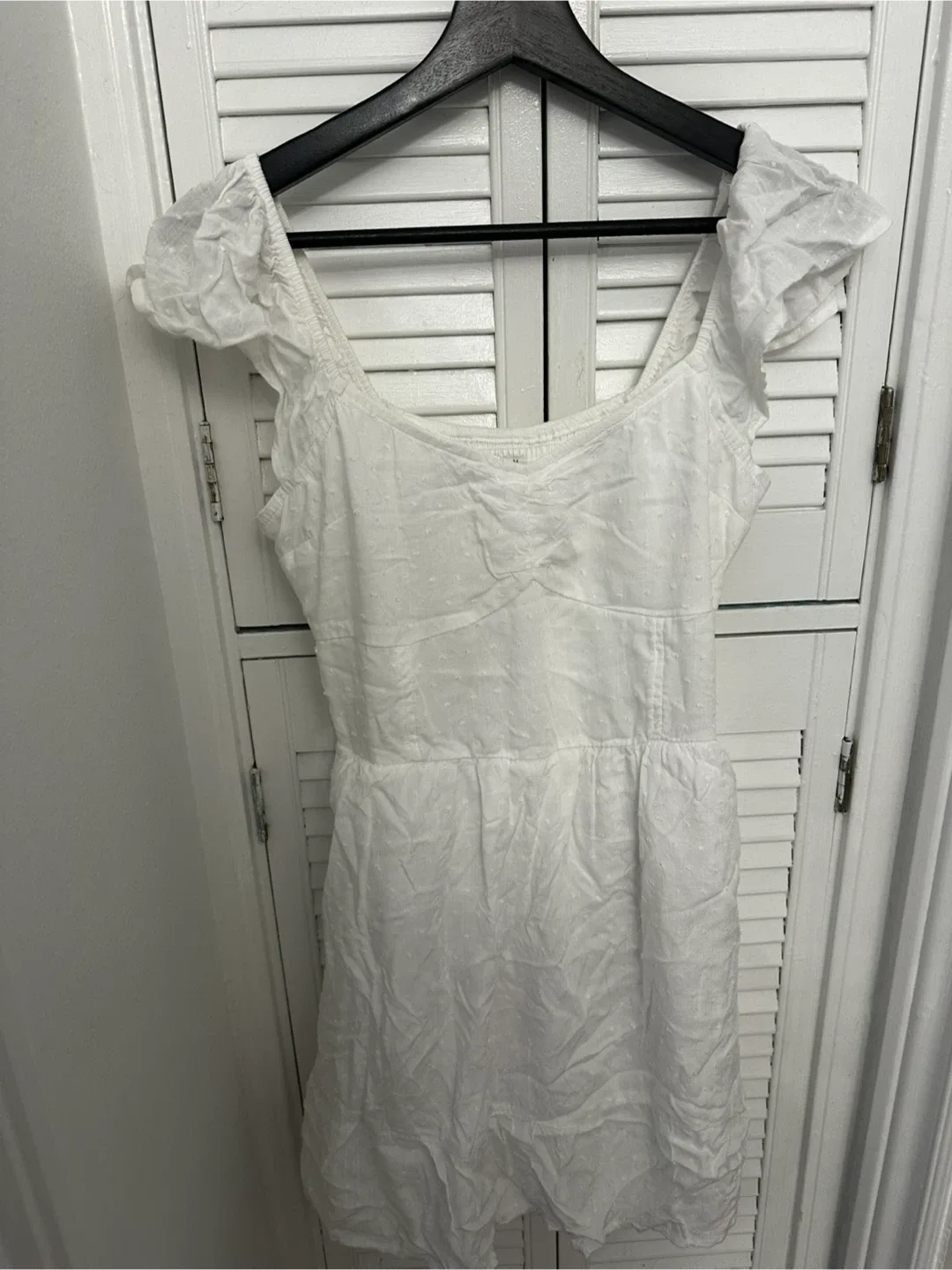 Hollister White Dress - Size M thumbnail