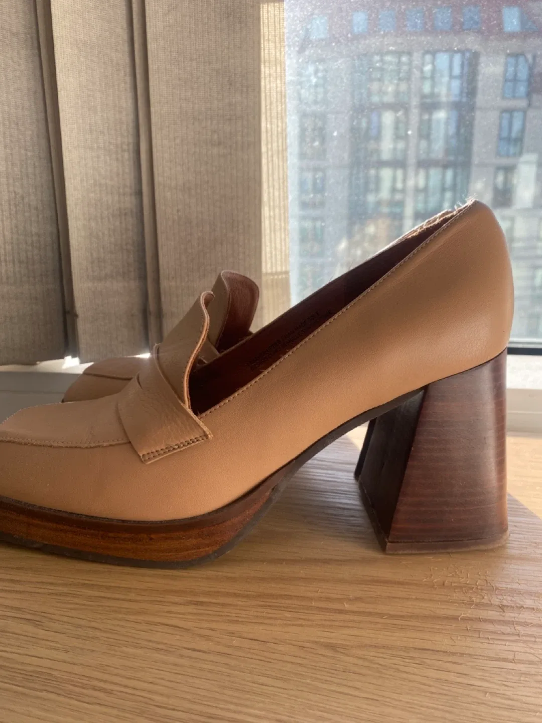 Angel Alarcon Leather Loafer Heels image indicator(5)