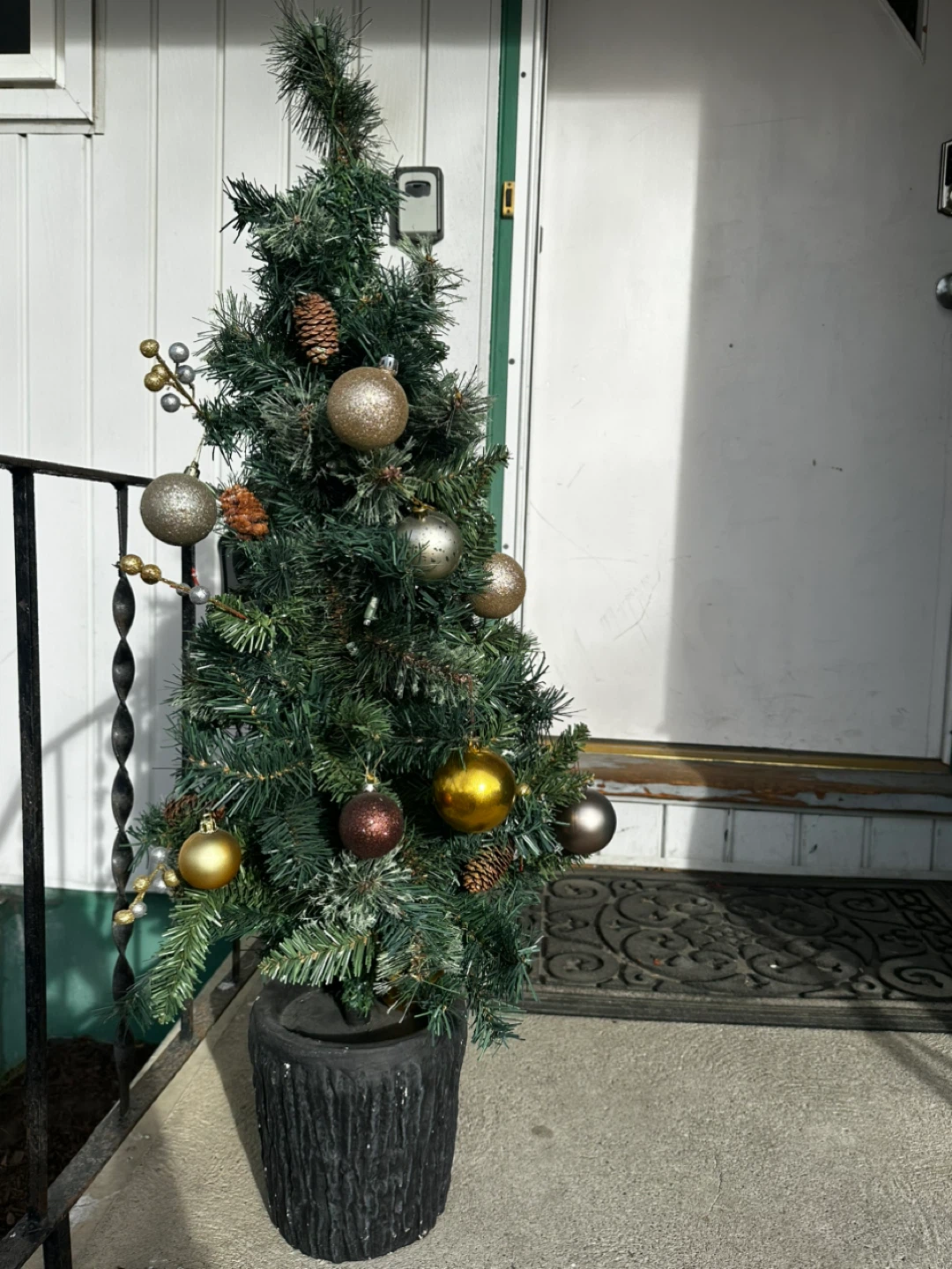 Small Decorated Christmas Tree