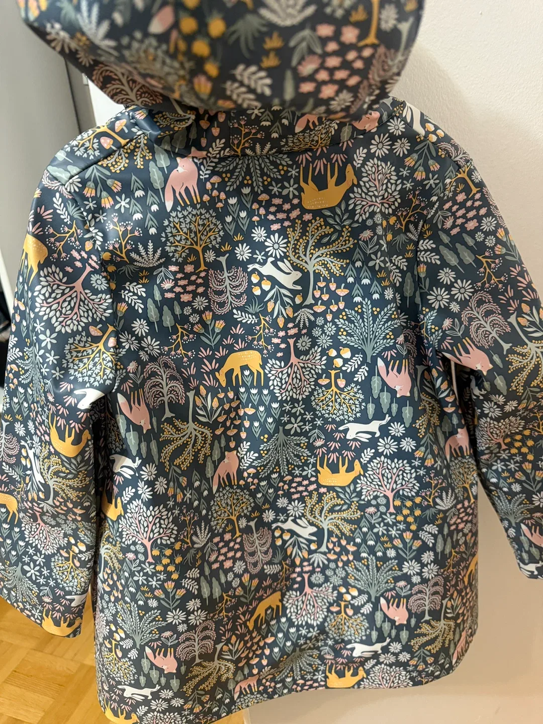 Rachel Zoe Kids' XS(4) Floral Raincoat image indicator(6)