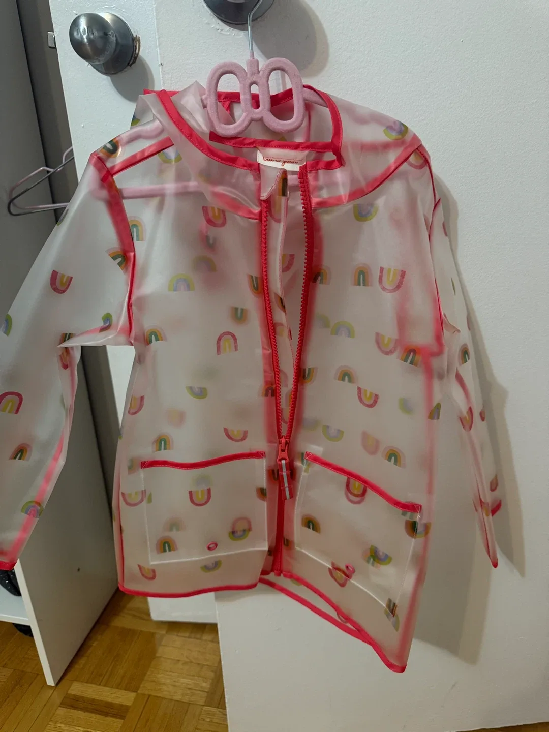 Cat & Jack 4T Rainbow Raincoat