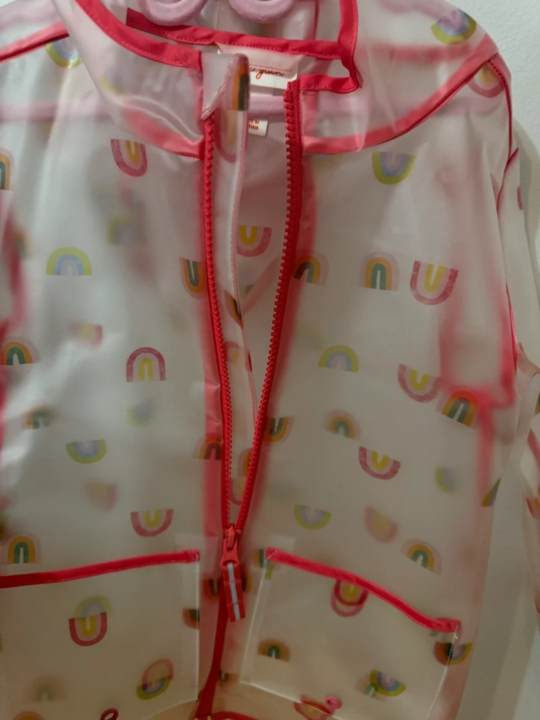Cat & Jack 4T Rainbow Raincoat image indicator(2)