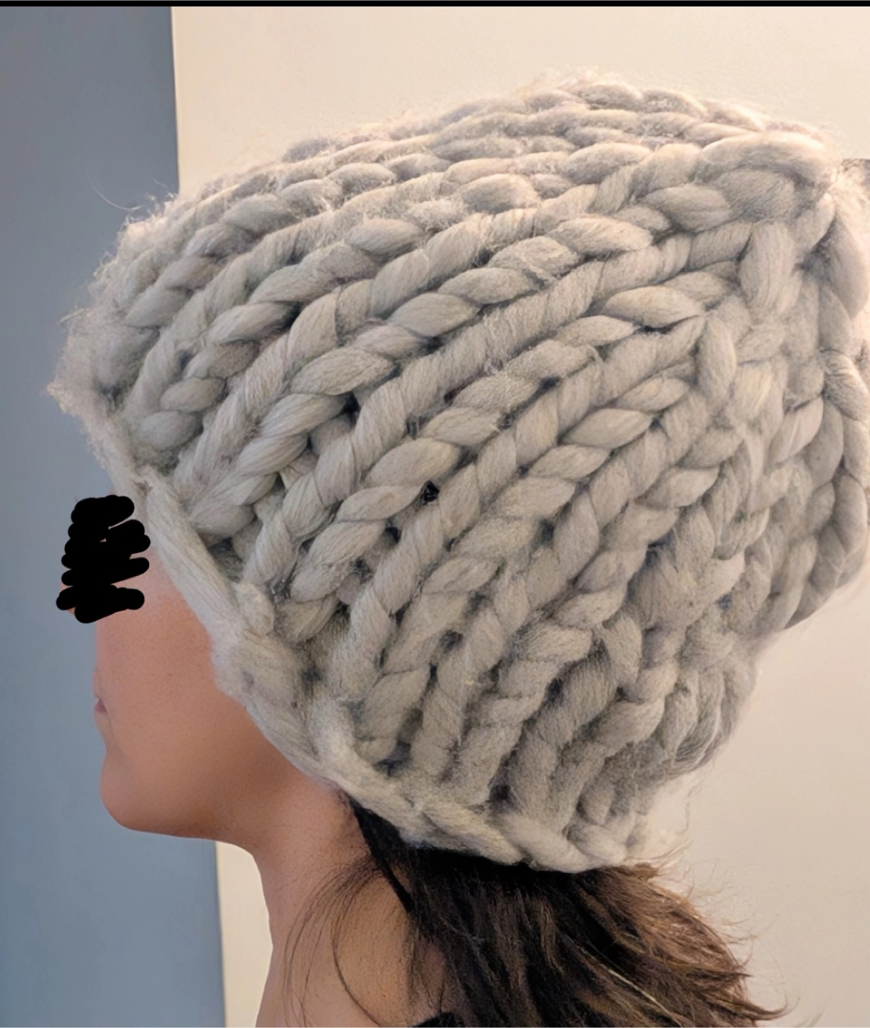 Zara Knit Beanie - Size M