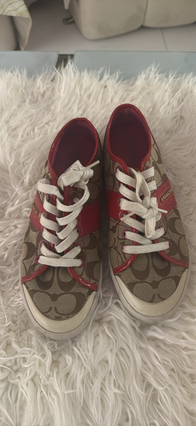 Size 7.5 Coach Sneakers
